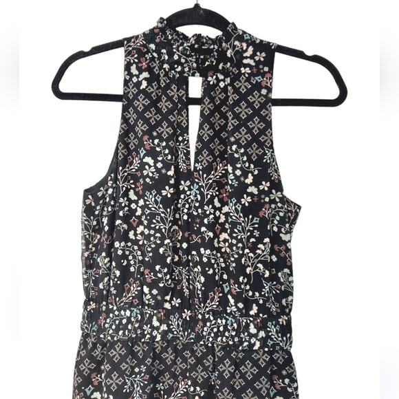 NWT Ted Baker London Marcila Hazel High Neck Wide Leg Jumpsuit Size US 4 - Picture 4 of 10